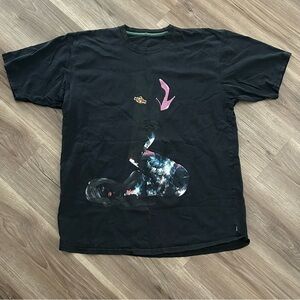 VGB BLACK 100% Cotton Graphic Dancer T-shirt Men Sz XXL